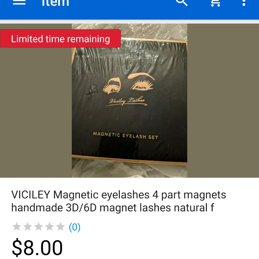 False eye lashes